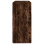 Aparador con luces LED roble ahumado 80x35x75 cm de vidaXL, Aparadores - Ref: Foro24-815729, Precio: 77,82 €, Descuento: %