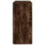 Aparador con luces LED roble ahumado 80x35x75 cm de vidaXL, Aparadores - Ref: Foro24-815729, Precio: 59,11 €, Descuento: %