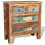 Mueble aparador de madera maciza reciclada con 4 cajones de vidaXL, Cajoneras - Ref: Foro24-241136, Precio: 281,87 €, Descuen...