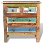 Mueble aparador de madera maciza reciclada con 4 cajones de vidaXL, Cajoneras - Ref: Foro24-241136, Precio: 284,71 €, Descuen...