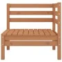 Sofá de esquina de madera maciza de pino marrón miel de vidaXL, Conjuntos de jardín - Ref: Foro24-806570, Precio: 69,32 €, De...