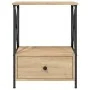 Mesitas noche 2 uds madera ingeniería roble Sonoma 50x41x65 cm de vidaXL, Mesitas de noche - Ref: Foro24-826086, Precio: 85,1...