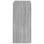 Aparador con luces LED gris Sonoma 80x35x75 cm de vidaXL, Aparadores - Ref: Foro24-815730, Precio: 73,97 €, Descuento: %