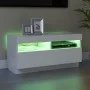 Mueble para TV con luces LED blanco 80x35x40 cm de vidaXL, Muebles TV - Ref: Foro24-804445, Precio: 75,53 €, Descuento: %