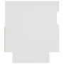 Mueble para TV con luces LED blanco 80x35x40 cm de vidaXL, Muebles TV - Ref: Foro24-804445, Precio: 75,53 €, Descuento: %