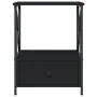 Mesitas de noche 2 uds madera de ingeniería negro 50x41x65 cm de vidaXL, Mesitas de noche - Ref: Foro24-826084, Precio: 87,80...