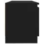 Mueble para TV con luces LED negro 120x30x35,5 cm de vidaXL, Muebles TV - Ref: Foro24-804284, Precio: 64,30 €, Descuento: %