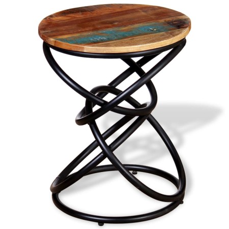 Mesa auxiliar de madera maciza reciclada de vidaXL, Mesas auxiliares - Ref: Foro24-244231, Precio: 113,62 €, Descuento: %
