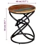Mesa auxiliar de madera maciza reciclada de vidaXL, Mesas auxiliares - Ref: Foro24-244231, Precio: 104,24 €, Descuento: %