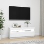 Mueble para TV con luces LED blanco 100x35x40 cm de vidaXL, Muebles TV - Ref: Foro24-804454, Precio: 77,20 €, Descuento: %