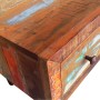 Mesa de centro con borde curvado 1 cajón madera reciclada de vidaXL, Mesas de centro - Ref: Foro24-241008, Precio: 233,64 €, ...