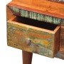 Mesa de centro con borde curvado 1 cajón madera reciclada de vidaXL, Mesas de centro - Ref: Foro24-241008, Precio: 233,64 €, ...