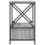 Mesita de noche 2 uds madera ingeniería gris Sonoma 50x41x65 cm de vidaXL, Mesitas de noche - Ref: Foro24-826090, Precio: 87,...
