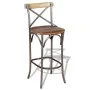 Taburete de barra de cocina madera maciza reciclada de vidaXL, Taburetes de cocina - Ref: Foro24-244014, Precio: 154,73 €, De...