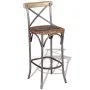 Taburete de barra de cocina madera maciza reciclada de vidaXL, Taburetes de cocina - Ref: Foro24-244014, Precio: 154,73 €, De...