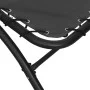 Sun lounger with steel frame and dark gray fabric canopy 167x80x195 cm by vidaXL, Loungers - Ref: Foro24-362707, Price: 88,44...