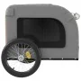 Remolque de bicicleta mascotas hierro tela Oxford naranja gris de vidaXL, Cochecitos para mascotas - Ref: Foro24-93837, Preci...