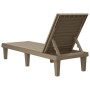 Tumbona polipropileno marrón claro 155x58x83 cm de vidaXL, Tumbonas - Ref: Foro24-364147, Precio: 157,72 €, Descuento: %