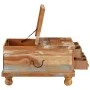 Mesa de centro de madera maciza reciclada 70x70x38 cm de vidaXL, Mesas de centro - Ref: Foro24-243978, Precio: 204,66 €, Desc...