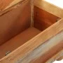Mesa de centro de madera maciza reciclada 70x70x38 cm de vidaXL, Mesas de centro - Ref: Foro24-243978, Precio: 204,66 €, Desc...