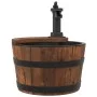 Fuente de agua con bomba madera maciza de abeto 28x28x34,5 cm de vidaXL, Fuentes y cascadas - Ref: Foro24-363334, Precio: 60,...