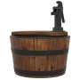 Fuente de agua con bomba madera maciza de abeto 28x28x34,5 cm de vidaXL, Fuentes y cascadas - Ref: Foro24-363334, Precio: 60,...