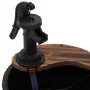 Fuente de agua con bomba madera maciza de abeto 28x28x34,5 cm de vidaXL, Fuentes y cascadas - Ref: Foro24-363334, Precio: 60,...