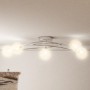 Lámpara de techo con pantallas de alambre 5 bombillas LED G9 de vidaXL, Apliques de techo - Ref: Foro24-337909, Precio: 52,65...