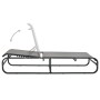 Tumbona de aluminio y textilene de vidaXL, Tumbonas - Ref: Foro24-47843, Precio: 112,74 €, Descuento: %