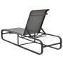 Tumbona de aluminio y textilene de vidaXL, Tumbonas - Ref: Foro24-47843, Precio: 112,74 €, Descuento: %