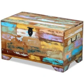 Cofre de almacenamiento de madera maciza reciclada de vidaXL, Baúles de almacenamiento - Ref: Foro24-243277, Precio: 165,72 €...