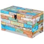 Cofre de almacenamiento de madera maciza reciclada de vidaXL, Baúles de almacenamiento - Ref: Foro24-243277, Precio: 167,09 €...