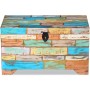 Cofre de almacenamiento de madera maciza reciclada de vidaXL, Baúles de almacenamiento - Ref: Foro24-243277, Precio: 167,09 €...