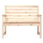 Banco de jardín madera maciza de pino 109x48x91,5 cm de vidaXL, Bancos de jardín - Ref: Foro24-824060, Precio: 79,81 €, Descu...