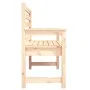 Banco de jardín madera maciza de pino 109x48x91,5 cm de vidaXL, Bancos de jardín - Ref: Foro24-824060, Precio: 79,81 €, Descu...