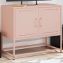Mueble para TV de acero rosa 68,5x39x60,5 cm en Muebles TV | Comprar online en Foru.es
