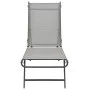 Tumbonas 2 unidades textilene y acero de vidaXL, Tumbonas - Ref: Foro24-47848, Precio: 149,50 €, Descuento: %