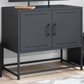 Mueble para TV de acero gris antracita 68,5x39x60,5 cm en Muebles TV | Comprar online en Foru.es