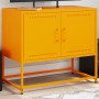 Mueble para TV de acero amarillo mostaza 68,5x39x60,5 cm en Muebles TV | Comprar online en Foru.es