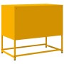 Mueble para TV de acero amarillo mostaza 68,5x39x60,5 cm en Muebles TV | Comprar online en Foru.es