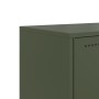 Mueble para TV de acero verde oliva 68,5x39x60,5 cm en Muebles TV | Comprar online en Foru.es