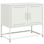 Mueble para TV de acero blanco 68,5x39x60,5 cm en Muebles TV | Comprar online en Foru.es