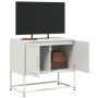 Mueble para TV de acero blanco 68,5x39x60,5 cm en Muebles TV | Comprar online en Foru.es