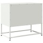 Mueble para TV de acero blanco 68,5x39x60,5 cm en Muebles TV | Comprar online en Foru.es