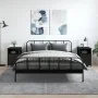 Mesitas de noche 2 uds madera contrachapada negro 40x42x60 cm de vidaXL, Mesitas de noche - Ref: Foro24-825914, Precio: 81,28...
