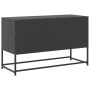 Mueble para TV de acero negro 100,5x39x60,5 cm en Muebles TV | Comprar online en Foru.es