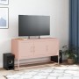 Mueble para TV de acero rosa 100,5x39x60,5 cm en Muebles TV | Comprar online en Foru.es