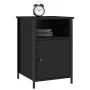 Mesitas de noche 2 uds madera contrachapada negro 40x42x60 cm de vidaXL, Mesitas de noche - Ref: Foro24-825914, Precio: 81,28...