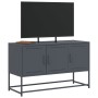 Mueble para TV de acero gris antracita 100,5x39x60,5 cm en Muebles TV | Comprar online en Foru.es