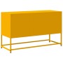 Mueble para TV de acero amarillo mostaza 100,5x39x60,5 cm en Muebles TV | Comprar online en Foru.es